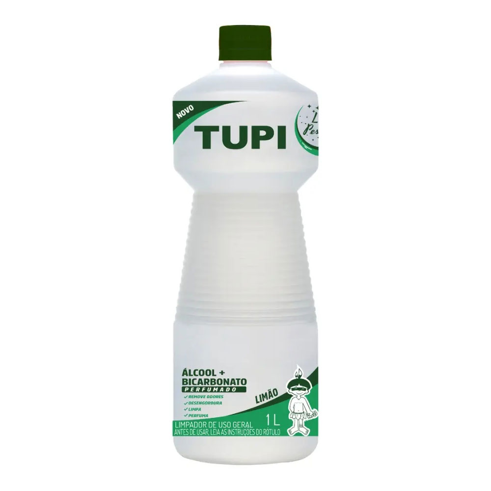 Álcool com Bicarbonato e Limão Tupi 1L