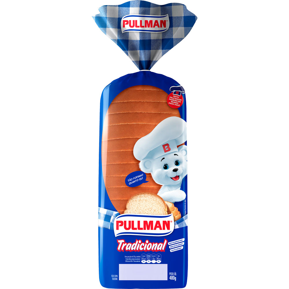 Pão de Forma Pullman  480g