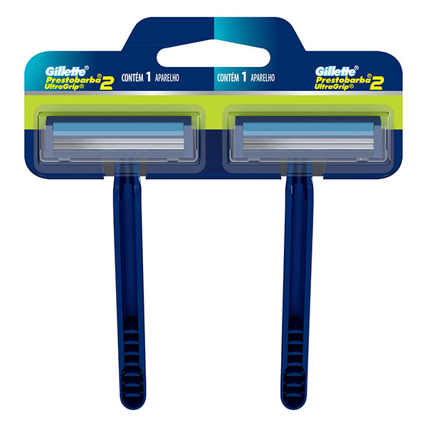Aparelho Prestobarba Ultra Grip Masculino Pb Movel 2un