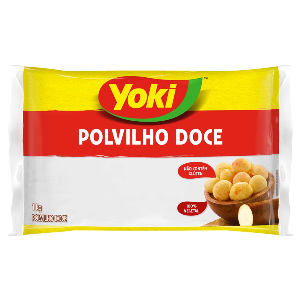 Polvilho Doce Yoki Pacote 1kg