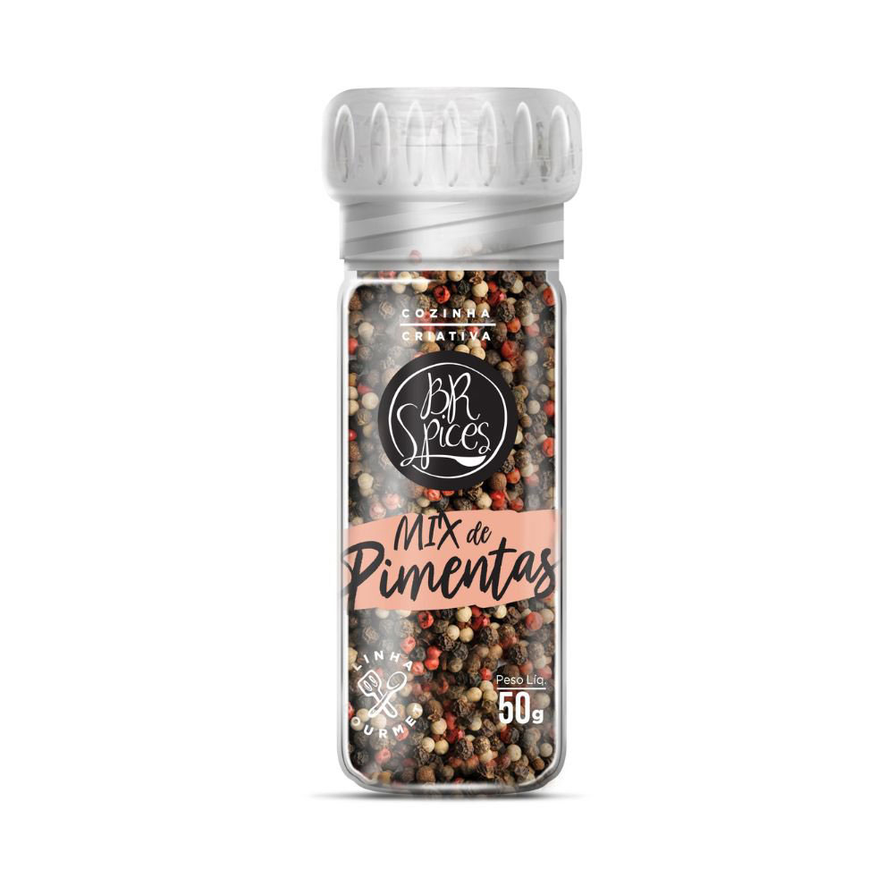 Mix de Pimentas Moedor Br Spices 50g