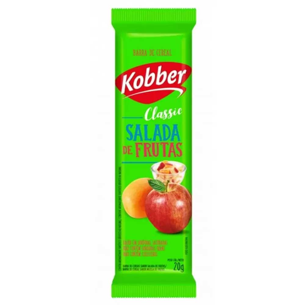 Barra de Cereal Salada de Frutas Kobber 20g