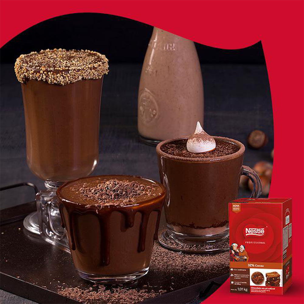 Chocolate em Pó 32% Cacau Dois Frades® 1,01kg | Tenda Atacado