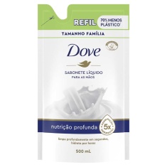 Sabonete Líquido para as Mãos Nutrição Profunda Dove Refil 500ml