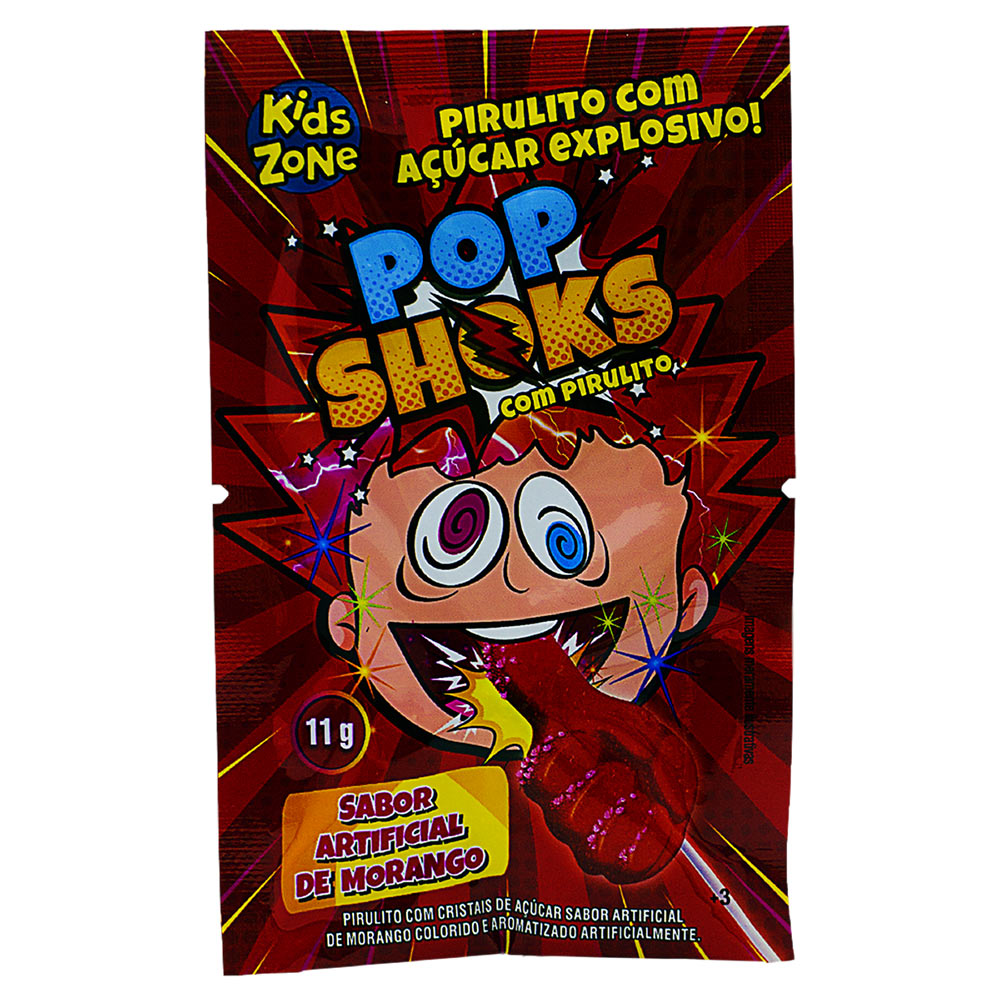 Pirulito Pop Shoks Kids Zone | Tenda Atacado