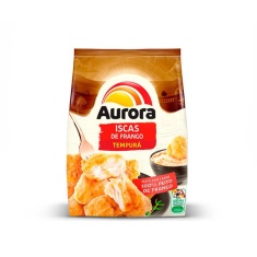Empanado Congelado Iscas de Frango Tempurá Aurora 275g