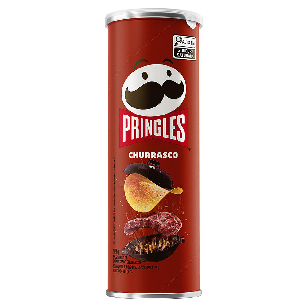 Salgadinho de Batata Churrasco Pringles 109g