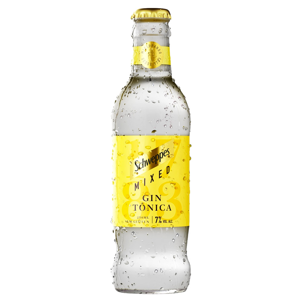 Gin Tônica Mixed Schweppes 250ml | Tenda Atacado