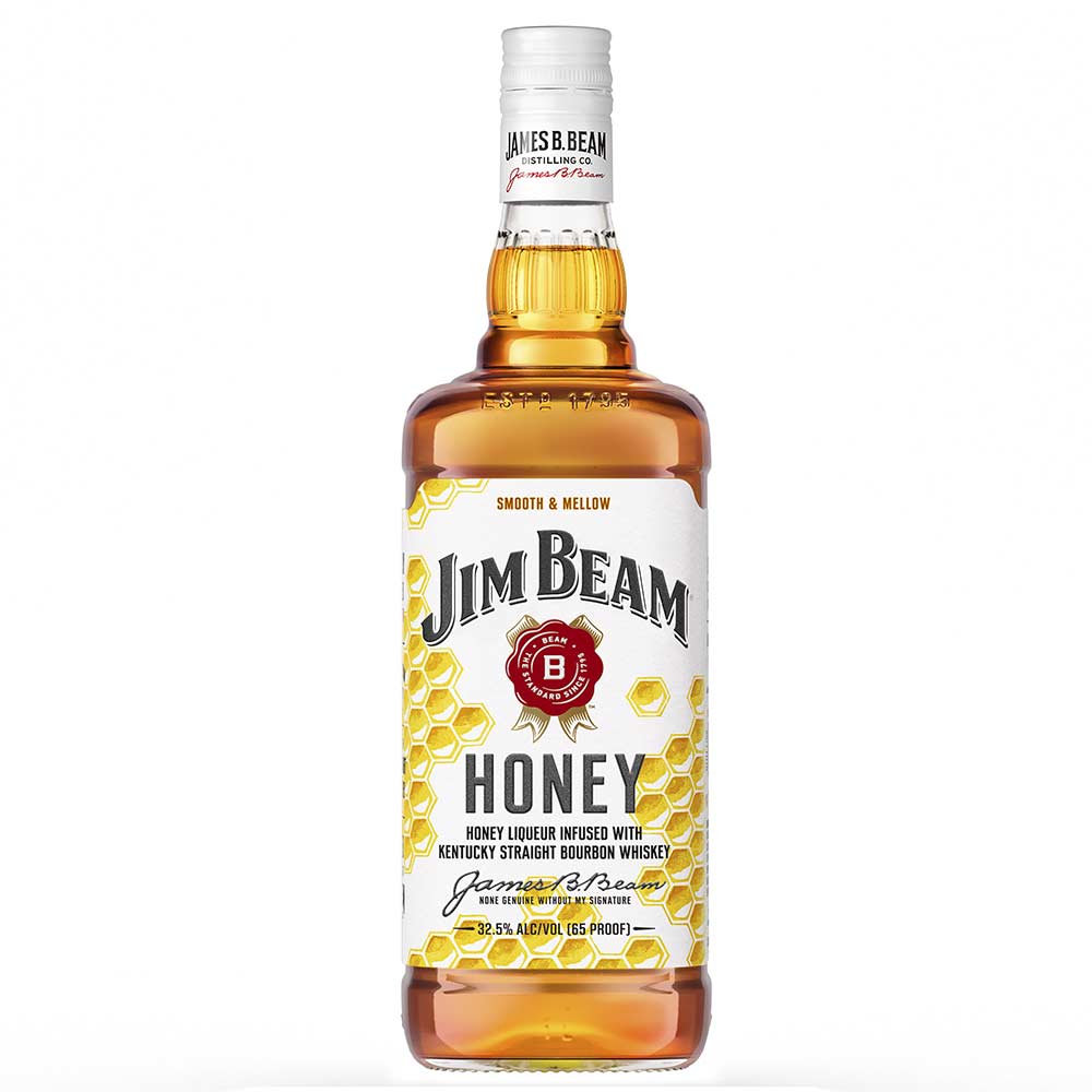 Whisky Bourbon Jim Beam Honey 1L | Tenda Atacado