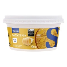 Manteiga com Sal Pote Select 200g