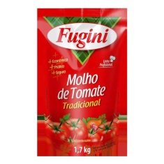 Molho de Tomate Tradicional Fugini 1,7kg
