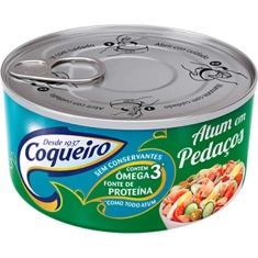 Atum em Pedaços em Óleo Coqueiro 170g