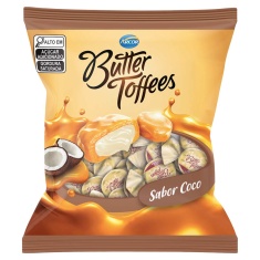 Bala Coco Butter Toffees Arcor 400g