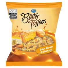 Bala Mousse de Maracujá Butter Toffees Arcor 400g