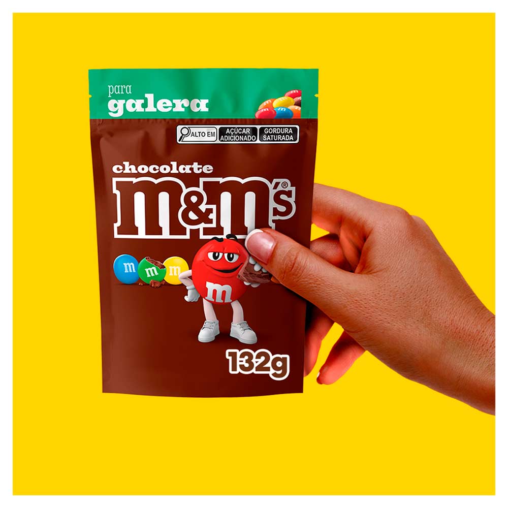 Chocolate M&M'S Ao Leite 132g | Tenda Atacado