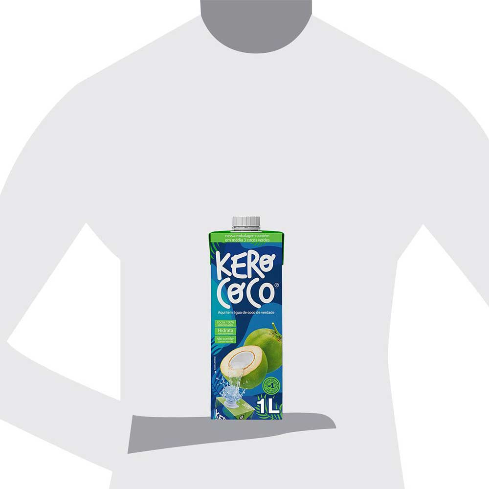 Água de Coco Kero Coco 1L | Tenda Atacado