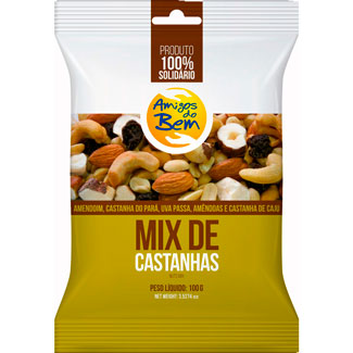 Mix de Castanha Amigos do Bem 100g