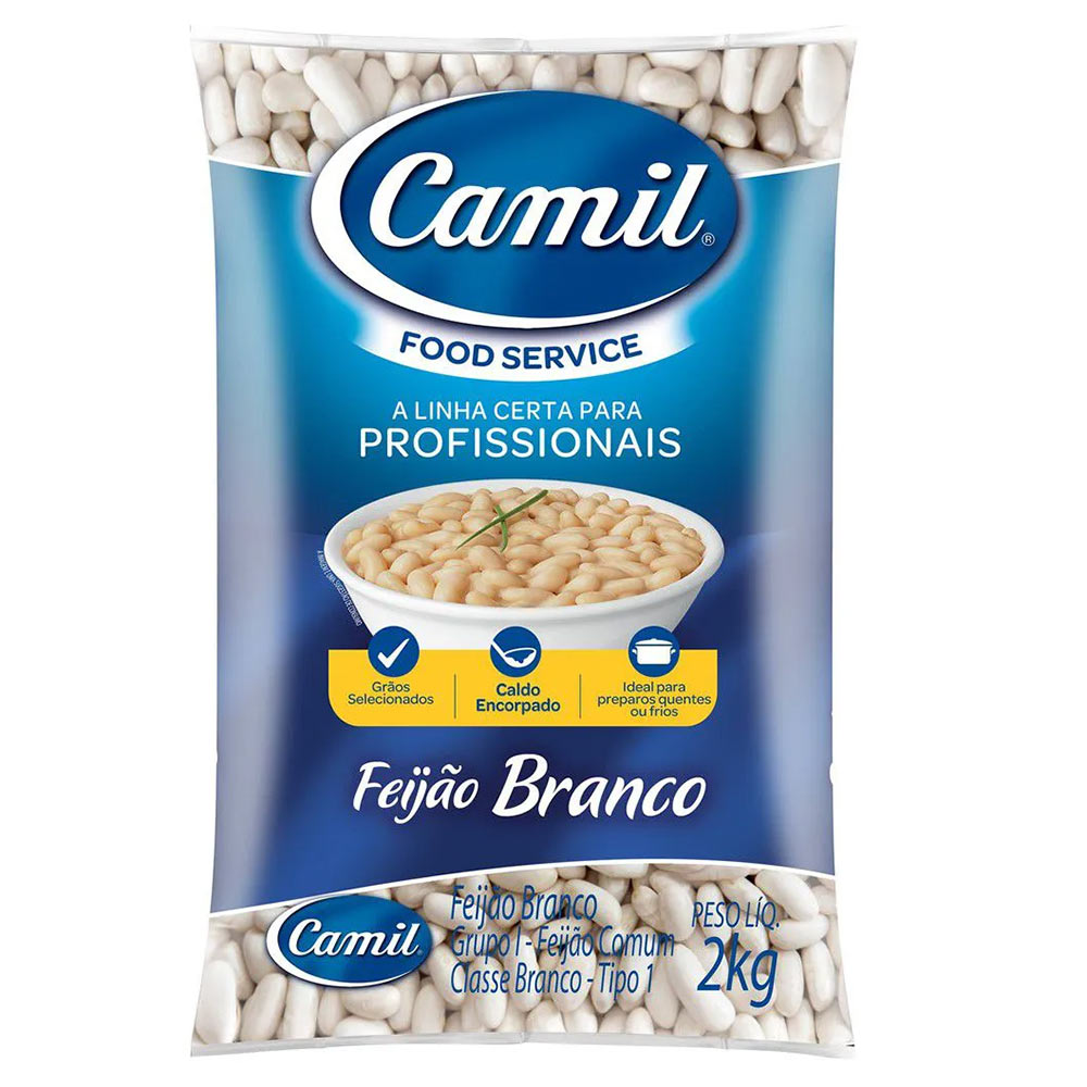 Feijão Branco Camil 2kg