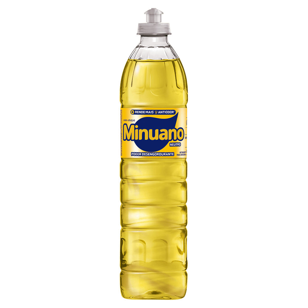Detergente Líquido Minuano Neutro 500ml