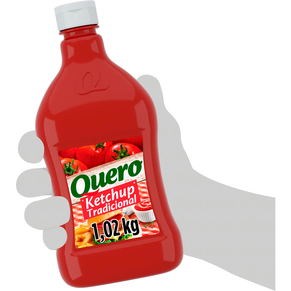 Ketchup Tradicional Quero 1,028g | Tenda Atacado